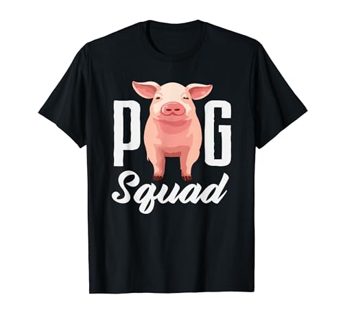 Pig Squad Team Crew Farmer Group �t�@�[���A�j�}���s���N T�V���c