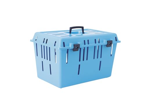 Nobby 72078 Transportbox Pet Caddy II, craneberryrot oder pacificblau