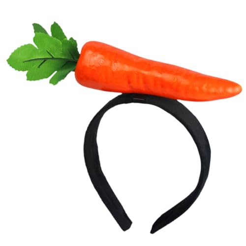 Bandeau de fête carotte pour séance photo de Pâques en famille