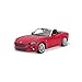 Bauer Spielwaren 18-21083R Fiat 124 Spider Modellauto im Maßstab 1:24, Sortiert