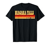 niagara falls new york city vintage roots retro anni '70 '80 maglietta