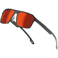 8799:black Frame+red Mirrored Lense