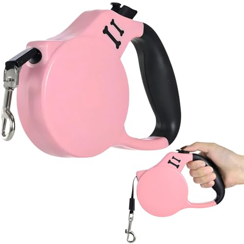 Maslasee Retractable Dog Lead Tangle-Free Retractable Dog Le