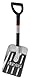 Fiskars Auto-Schneeschaufel, Länge: 71 cm, Aluminium, Schwarz/Silber, 1000740