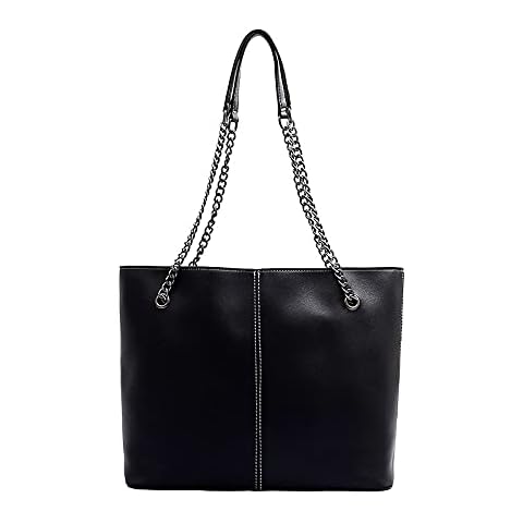 Large Capacity Bag Work Travel Ladies Handbag PU Leather Shoulder Bag Cover