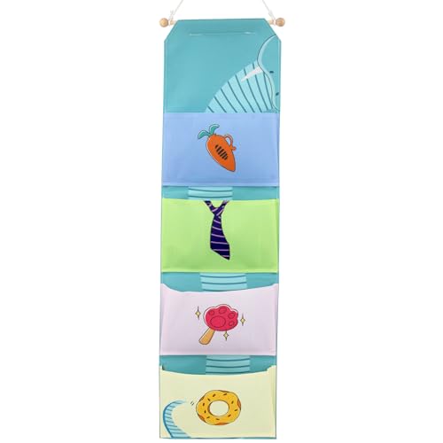 RUNROLE 4 Pocket Fish Extender - 10 Inch Width Easily Customize Cruise Hanging Storage Organizer 2026&2027 FE for Gift Exchanges and Pixie Dust