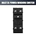 X AUTOHAUX Front Left Car Power Window Control Master Driver Control Switch for SKODA OCTAVIA 1Z 2003-2014 1Z0959858B