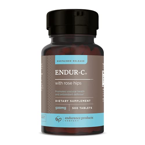 ENDUR-C with Rose Hips Sustained Release Vitamin C 500mg 500 Tabs ENDUR-C with Rose Hips Sustained Release Vitamin C 500mg 500 Tabs