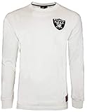 Material: 100% Baumwolle NFL Majestic Oakland Raiders Oversize Langarm-T-Shirt S weiß