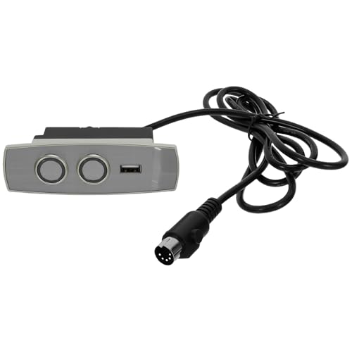 PAMINGONO Control Remoto para Sillón Elevador Eléctrico con 2 Botones y 5 Pines Controlador Manual con Puerto USB para Carga Compatible con Sofá Reclinable Interruptor Ergonómico de