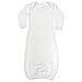 Laughing Giraffe Baby Long Sleeve Sleeper Gown (0-3M, White)