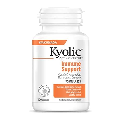 Kyolic Aged Garlic Extract Formula 103 Immune Support Cover