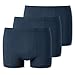Produktbild uncover by Schiesser - Basic - Retro Short / Pant - 3er Pack (XL Dunkelblau)