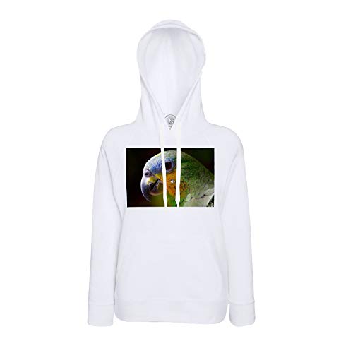 Sweat à capuche oiseau exotique multicolor pour illuminer vos journées et affirmer votre style