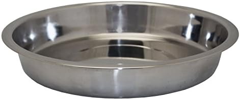 Pet Platter Stainless Steel Pet Bowl, 25 cm/ 10-Inch