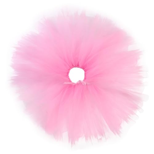 Disfraz para perro rosa POPETPOP conjunto con tutu y accesorios miniatura 3