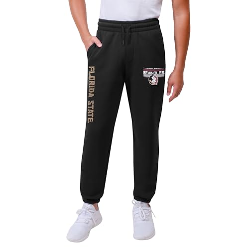 Ultra Game Boys' NCAA Official Super Soft Game Day Jogger Sweatpants