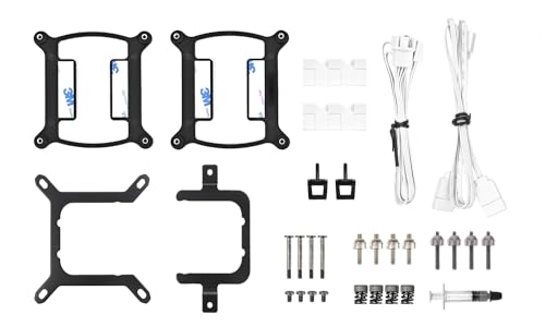 Thermaltake TH120 V2 ARGB Sync All In One Liquid Cooler Snow Edition Watercooling - vue 9