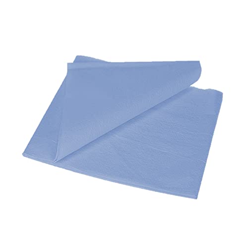 Image of Dealmed Drape Sheets - 100 Count of 2-Ply Drape Sheets, Blue Material, Perfect for Hospitals, Medical Facilities, and Physicians' Offices, 40 inch x 48 inch