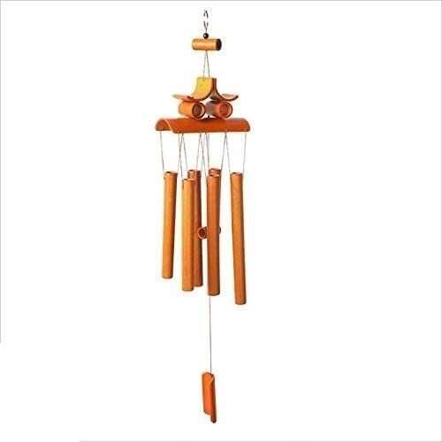 Carillon a Vent pour Maison Bambou Vent Carillon Tube Extérieur Cloche Bonheur Jardin Décoration De La Maison Décoration Intérieure
