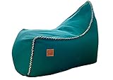 design lounge sessel sitzei space egg INDOOR & OUTDOOR: Draußen und in der Wohnung verwendbar: Das Luxury Sitzkissen ist für Indoor & Outdoor geeignet, besteht aus einem hochwertigen, angenehmen Stoff (Canvas und Polyester) Der Sitzsack ist wasserfest, kann somit auch auf Balkonen oder Terrassen genutzt werden. Der flauschige Bean Bag überzeugt durch Top Verarbeitung mit extra starken Nähten und ist nahezu unverwüstlich