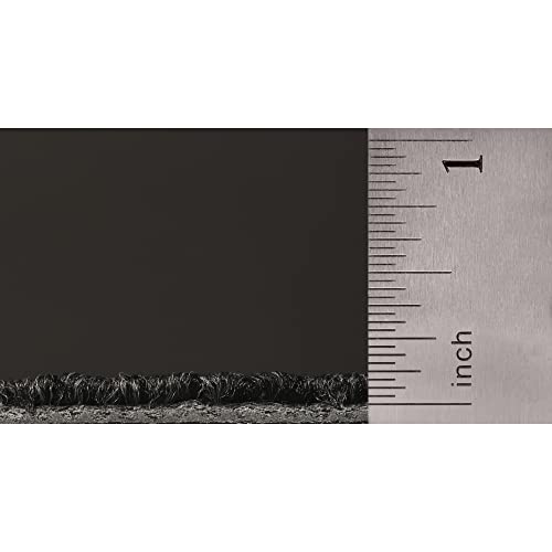 Image of Mohawk Basics 24 inch x 24 inch Berber (Loop pile), 0.07 inch Pile Height, Carpet Tile, PET Fiber, Smoke Color, (24 Tiles), (96 sqft /carton)