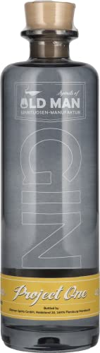 Old Man Gin Project One | 1x0.5L | Deutscher Gin | Mit den Botanicals Grapefruit & Kokos | Exotisch Cover