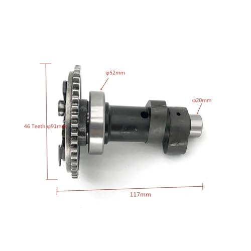 Piñón de distribución de árbol de levas HS500 compatible con quad Massimo y Bennche 500 3