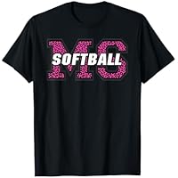 Mississippi Softball Vintage Rosa Animal Style MS State Art
