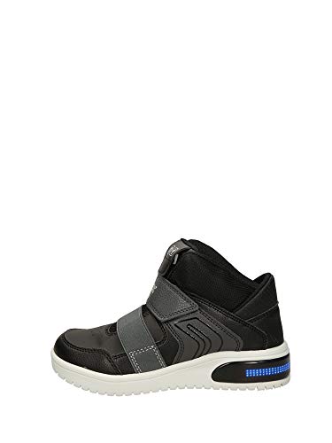 Chaussures Geox J XLED Boy A avec semelle respirante et messages LED