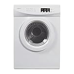Statesman TVM07W Vented Freestanding Tumble Dryer, 7kg Load Capacity, Anti Crease Function, Child Lock, Safety Thermostat Heater, 4 Drying Programs, White
