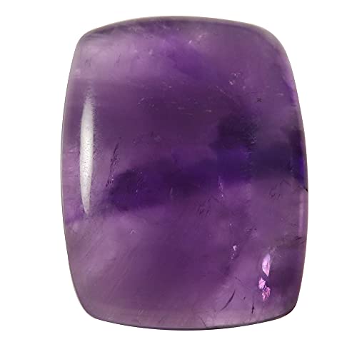 Améthyste octogone pierre précieuse naturelle en vrac pour joaillerie 61,9 carats
