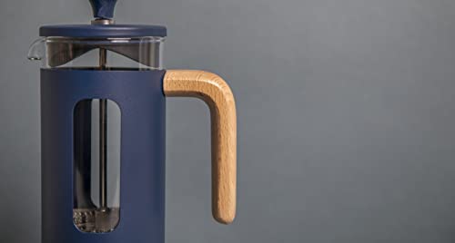 La Cafetière Pisa Cafetière, 3-Cup/35ml, Heat-Resistant Borosilicate Glass and Stainless Steel with Easy-Grip Plunger - Image 3