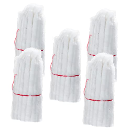 IMIKEYA 15 piezas mechas de algodón para velas miniatura 3