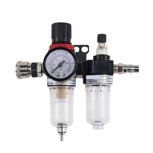 Filtre régulateur AFC2000 et AL2000 avec lubrificateur pneumatique 1/4 pour compresseur