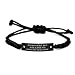 Sarcasm Welding, Introvert but Willing to Discuss Welding, Holiday Black Rope Bracelet for Welding