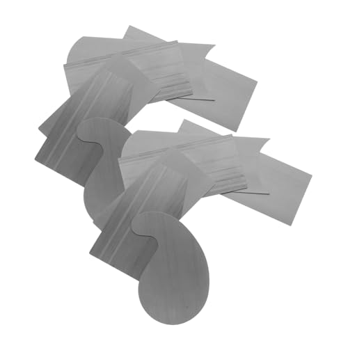 AUTSUPPL 2 セット木工用高硬鋼製多機能カードスクレーパー 多形状キャビネット用スクレーパー 滑らか仕上げ 研磨 修理対応ツール