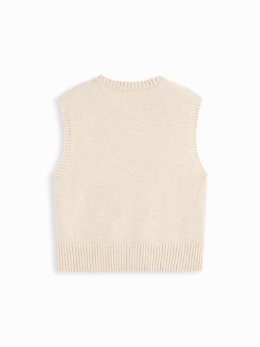 Image of CIDER Women's Sweater Vest Knit Sleeveless Pear Cute Graphic Tank Top