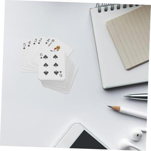 SOIMISS 6 Stück Miniatur Pokerkarten Teiliges Winzige Kartenspiele für Reisen und Partys Lustige Sammelkarten als Witziges Vielseitig Einsetzbar für Familien und Camping – Bild 7