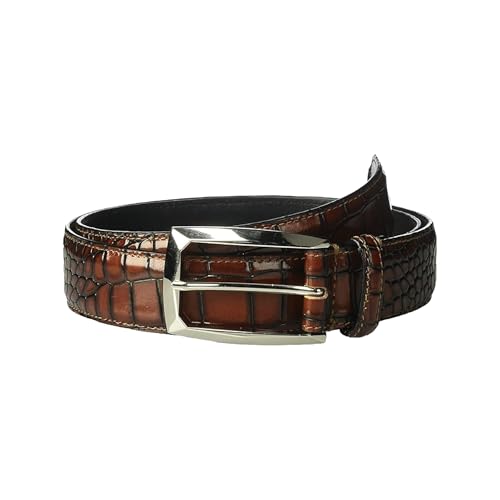 Stacy Adams Men's Ozzie Croc Embossed Belt