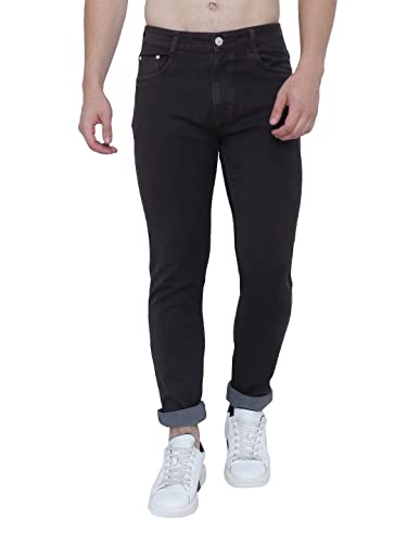 Image of Strechable Denim Regular Fit Mid Waist Light Weight Soft Feel Stretchable Denim Jeans Pant for Men