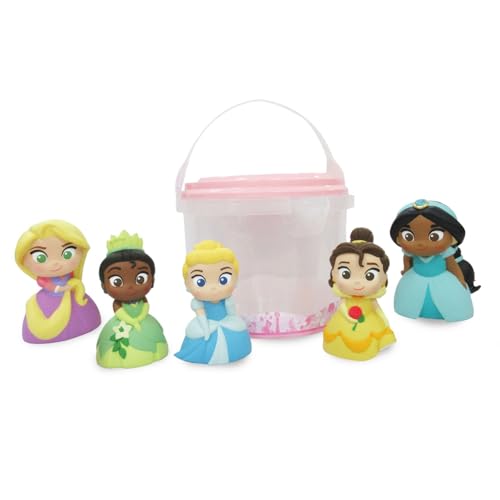 Image of Disney Store Girl's Bath Set (Disney Princess) - Kids Bath Accessories with Beloved Disney Characters - Colorful and Fun Bath Time Essentials for Kids - Suitable for All Ages