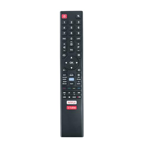 Image of marman Compatible with BPL TV Remote Control Original Model RM-L1662 Suitable for LED LCD Smart Television Without Voice Command and Google Assistant with Streaming Apps
