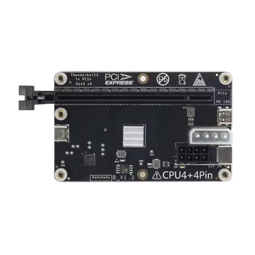 Tarjeta gráfica externa HA 36 intercambiable en caliente con chips JHL6340 y cable USB 7
