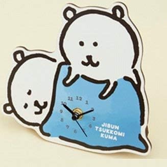 Amazon 自分ツッコミくま ダイカットクロック Okite Hoshii アニメ 萌えグッズ 通販
