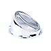 Glixal ATKS-027 High Performance Chrome Fan Cover Air Scoop Cap Gy6 125cc 150cc Chinese Scooter Moped 152QMI 157QMJ Taotao Lance Tank SUNL Roketa BMS JCL Jonway