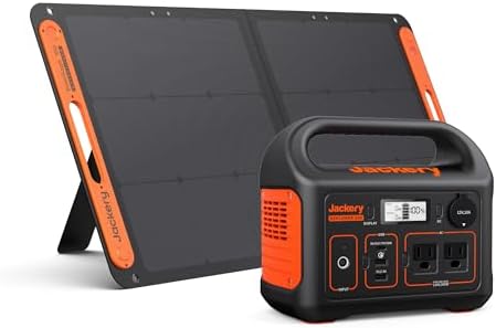 Jackery Solar Generator 300, 292Wh Backup LiFePO4 Battery with 1X...