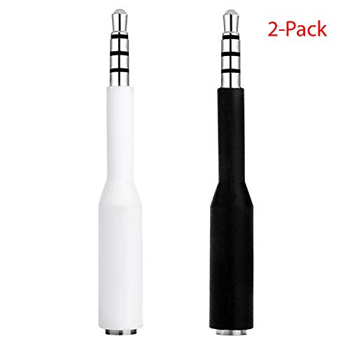 KiWiBiRD Mini Aux Extender Cable/Headphone Extension Adapter/3.5mm Male-to-Female Jack for Apple iPhone Smart