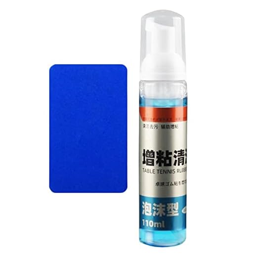 borracha tênis mesa 110 ml, kit limpeza raquete tênis mesa, raquete pingue-pongue com esponja, raquete pingue-pongue