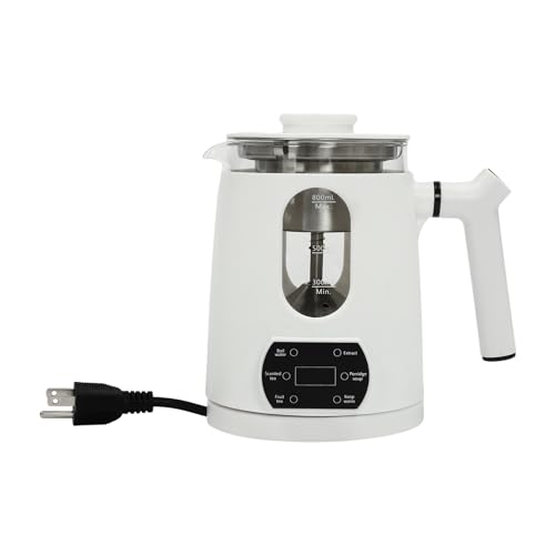 Hervidor eléctrico multifuncional 0.8L con control temperatura miniatura 6